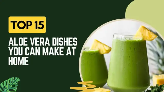 Video thumbnail for Top 15 Aloe Vera Dishes You Can Make At Home