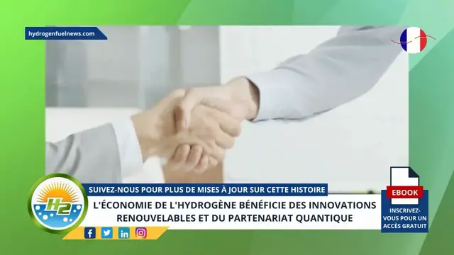 Video thumbnail for [French] Hydrogen economy gets boost from Renewable Innovations and Quantum partnership