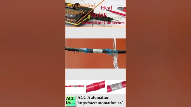 Video thumbnail for Automation Tools - Heat Shrink Solder Butt Connectors