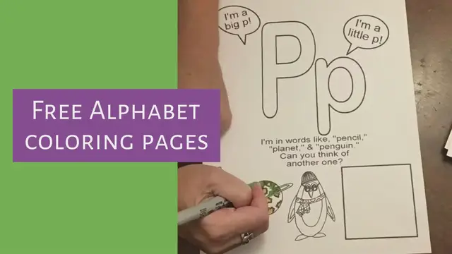 Video thumbnail for Preschool Printable Alphabet Letters