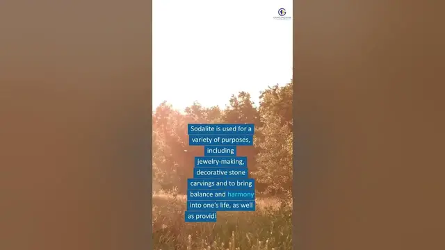 Video thumbnail for What Is Sodalite Used For?