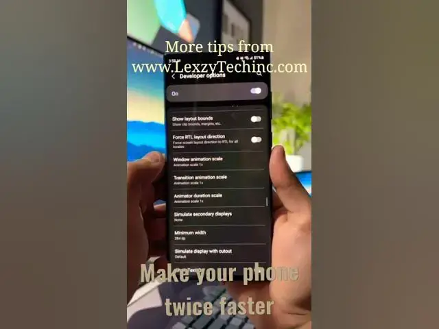 'Video thumbnail for Make your Android phone twice faster'
