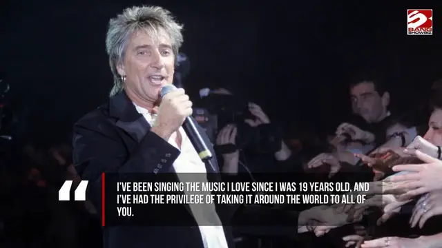 Video thumbnail for Sir Rod Stewart announces retirement from touring after more than 60 years on stage