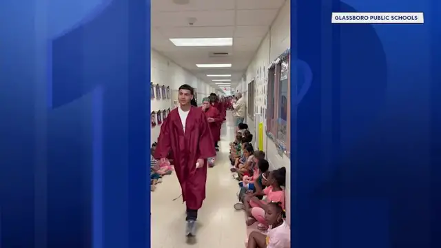 Video thumbnail for Jersey Proud: Glassboro grads fulfill tradition by returning to humble beginnings