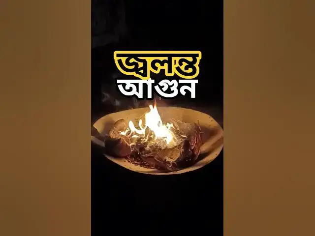 'Video thumbnail for 🔥 জ্বলন্ত আগুনে জীবনের শিক্ষা | Motivational Bangla Shorts #shortsfeed #fire'
