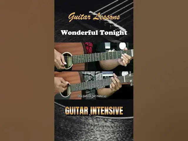 Video thumbnail for Wonderful Tonight - Eric Clapton | EASY Guitar Lessons - Guitar Tutorial
