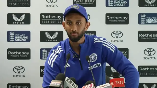 Video thumbnail for 'It's my responsibility to get better' - India's Krishna ahead of second England Test