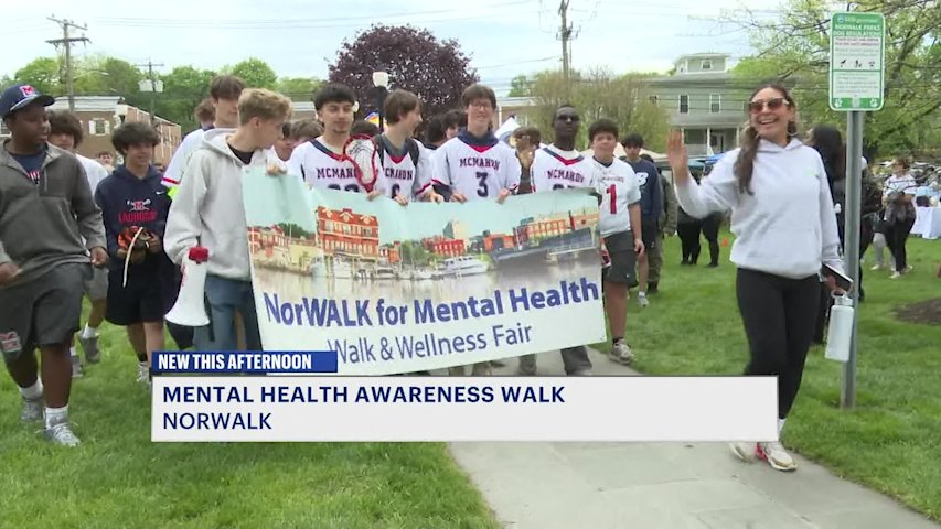 Video thumbnail for NorWALK for Mental Health brings community together