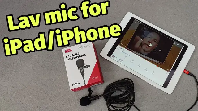 Video thumbnail for Improve your audio with this lav mic for iPad/iPhone