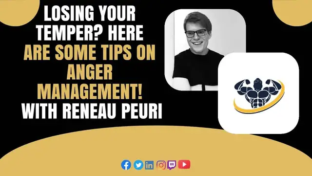 Video thumbnail for Losing your temper? Here are some tips on anger management! With Reneau Peuri | CrazyFitnessGuy