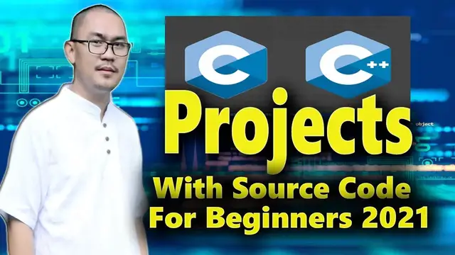 Video thumbnail for C++  and C Projects with Source Code for Beginners 2020-2023 | C  Projects With Source Code