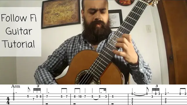 Video thumbnail for Follow Fi Guitar | Zelda Guitar Tutorial (Tabs)