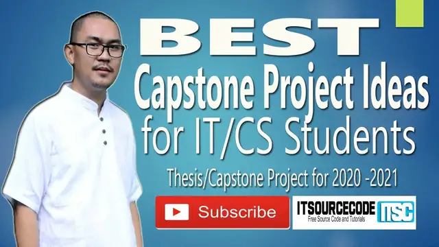 Video thumbnail for Best Capstone Project Ideas for IT and CS Students 2020 -2021 | Innovative | Latest