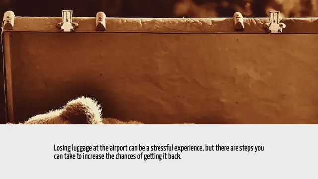 Video thumbnail for How To Get Lost Luggage Back From Airport