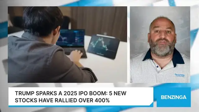 'Video thumbnail for Trump Sparks A 2025 IPO Boom: 5 New Stocks Have Rallied Over 400%'