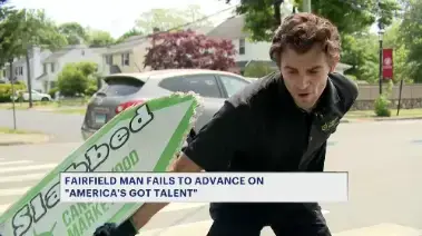 Video thumbnail for Fairfield man fails to advance on 'America's Got Talent'