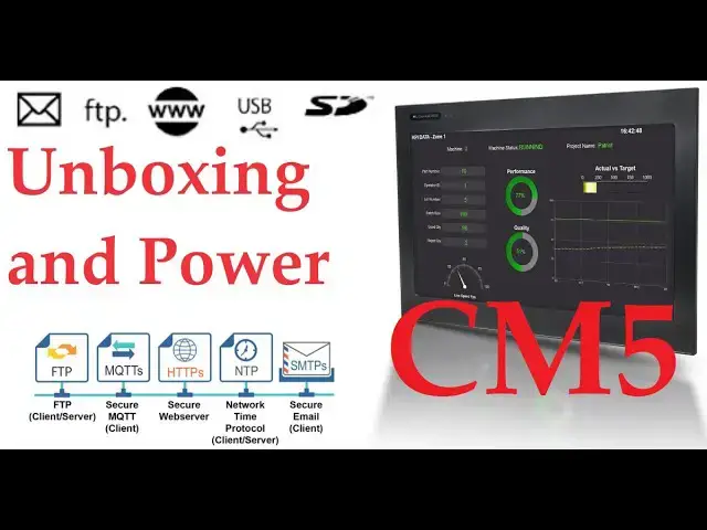 Video thumbnail for C-More CM5 Unboxing and Power
