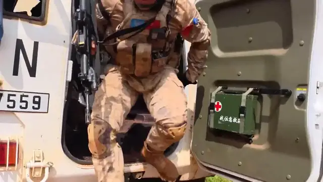 Video thumbnail for 3rd Chinese peacekeeping unit in Abyei passes UN military capability assessment.