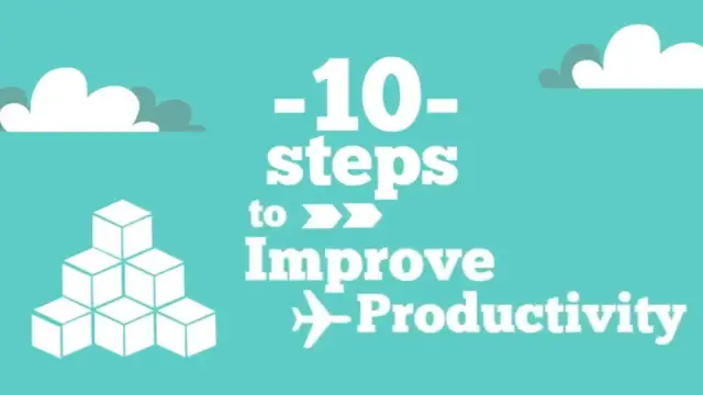 Video thumbnail for How to Improve Productivity |10 Steps to Improve Productivity