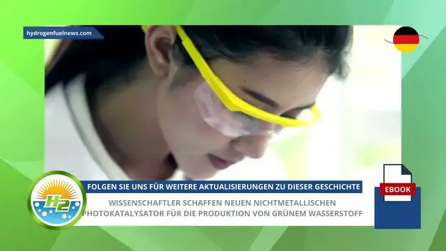 Video thumbnail for [German] Scientists create new non-metallic photocatalyst for green hydrogen production