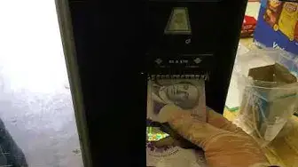 'Video thumbnail for Can Vending Machine Take 10 dollars bill?'