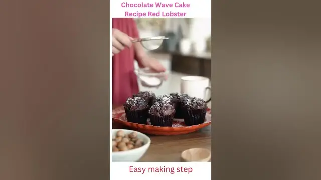 Video thumbnail for How to Homemade Chocolate Wave Cake Recipe Red Lobster