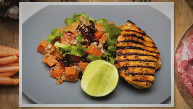 Video thumbnail for The Best Ever Indoor Grilled Chicken Recipe
