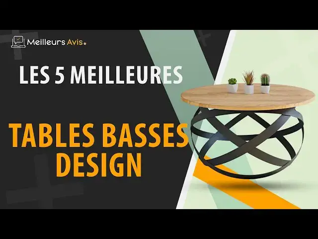 Video thumbnail for ⭐️ MEILLEURE TABLE BASSE DESIGN - Comparatif 2024