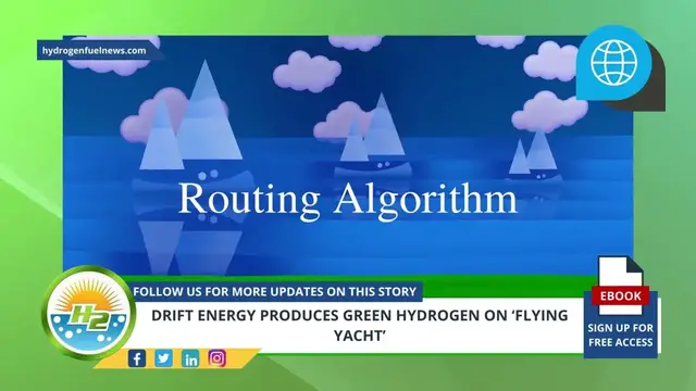 Video thumbnail for DRIFT Energy produces green hydrogen on ‘flying yacht’