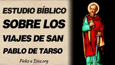 'Video thumbnail for 🙏 Estudio bíblico sobre los viajes de San Pablo de Tarso - ¡Historia real! 🙏'