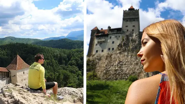 Video thumbnail for EXPLORING TRANSYLVANIA - Dracula's Castle & Local Romanian Food