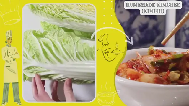 Video thumbnail for Homemade Kimchee (Kimchi)