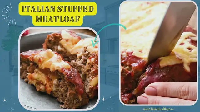Video thumbnail for Italian Stuffed Meatloaf