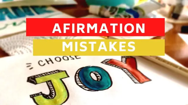 Video thumbnail for Positive Affirmations | Words To Avoid in Affirmations | LAW OF ATTRACTION