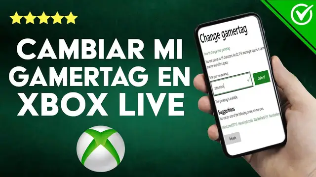 Video thumbnail for Cómo cambiar mi nombre de Gamertag en XBOX LIVE con Android fácilmente