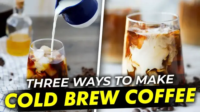 'Video thumbnail for How to: Three ways to Cold Brew Coffee'