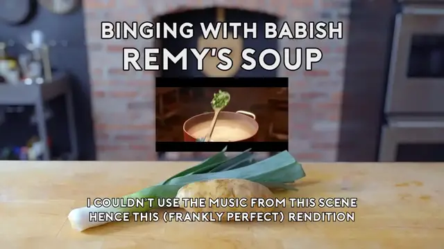 'Video thumbnail for 15.Binging with Babish; Remy’s Soup from Ratatouille (1080p 24fps)'