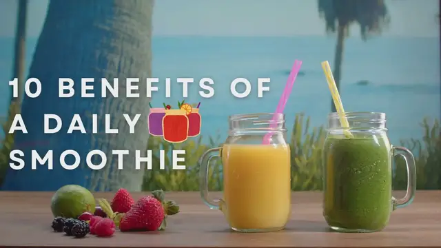 Video thumbnail for 10 Benefits of a Daily Smoothie