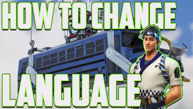 'Video thumbnail for Fortnite Change Language To English, Spanish and MORE! 2019'