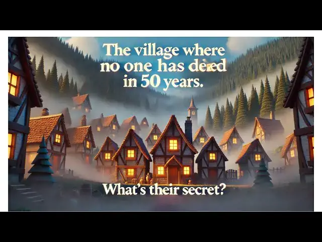 'Video thumbnail for The Village Where No One Has Died in 50 Years: Uncovering the Secret to Eternal Life'