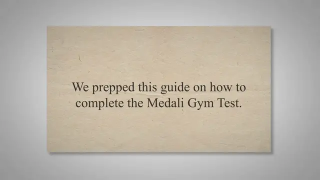 'Video thumbnail for Pokemon Scarlet and Violet - How to complete the Medali Gym Test'