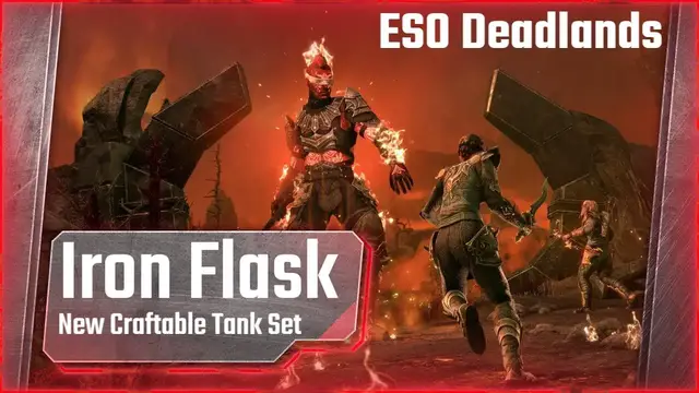 'Video thumbnail for Iron Flask: New Craftable Tank Set | Elder Scrolls Online | Deadlands'
