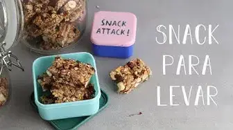 'Video thumbnail for Snack para levar - barritas de aveia, avelã e chocolate | Made by Choices'