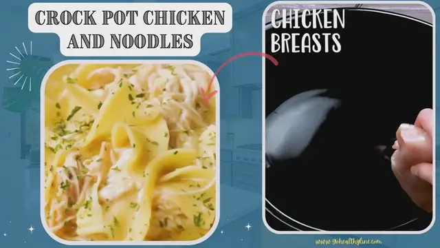 'Video thumbnail for Crock Pot Chicken and Noodles'