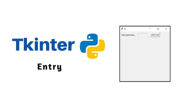 Video thumbnail for Python Tkinter #06 | All about Entry in Tkinter