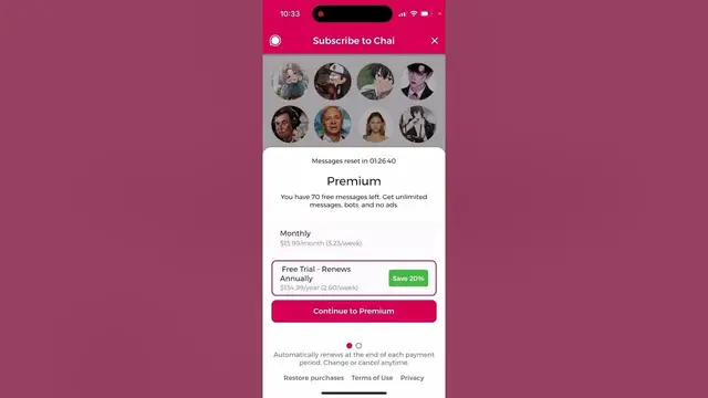 Video thumbnail for Character.ai vs. Chai app comparison - which one is cheaper and better?
