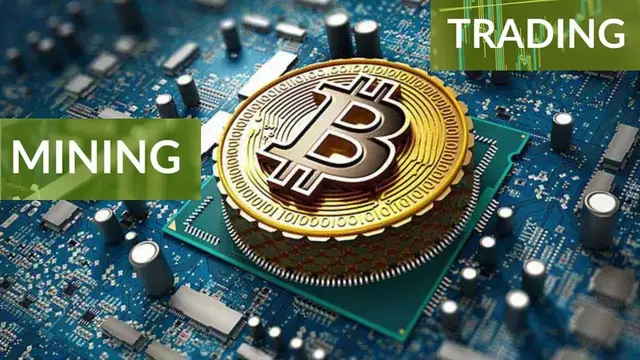 Video thumbnail for Bitcoin trading vs mining