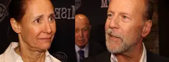 'Video thumbnail for Bruce Willis and Laurie Metcalf Chat at Opening Night of MISERY!'