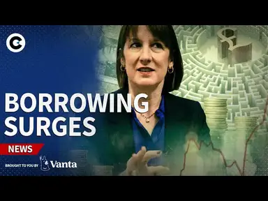 'Video thumbnail for Why 'staggering' government borrowing is a headache for Rachel Reeves'