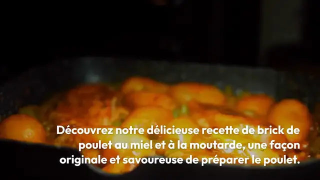Video thumbnail for Brick de Poulet au Miel et Moutarde